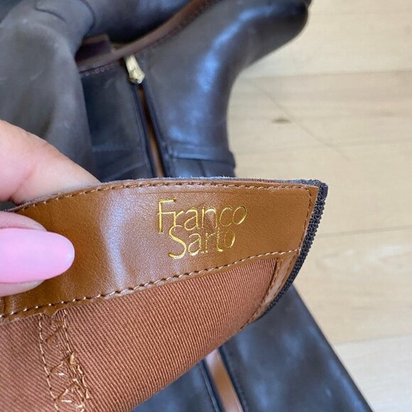 FRANCO Sarto Gray "Haylie" Tall Boot New Buckle - Picture 5 of 11